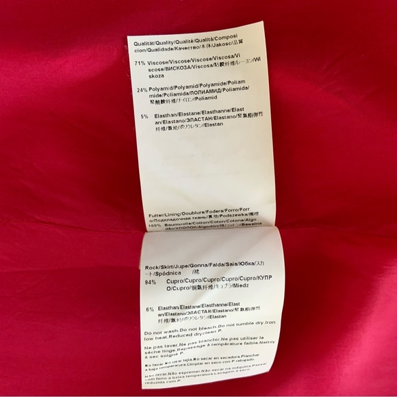 BOSS Hugo Boss tailored red sheath dress - Picture 9 of 13